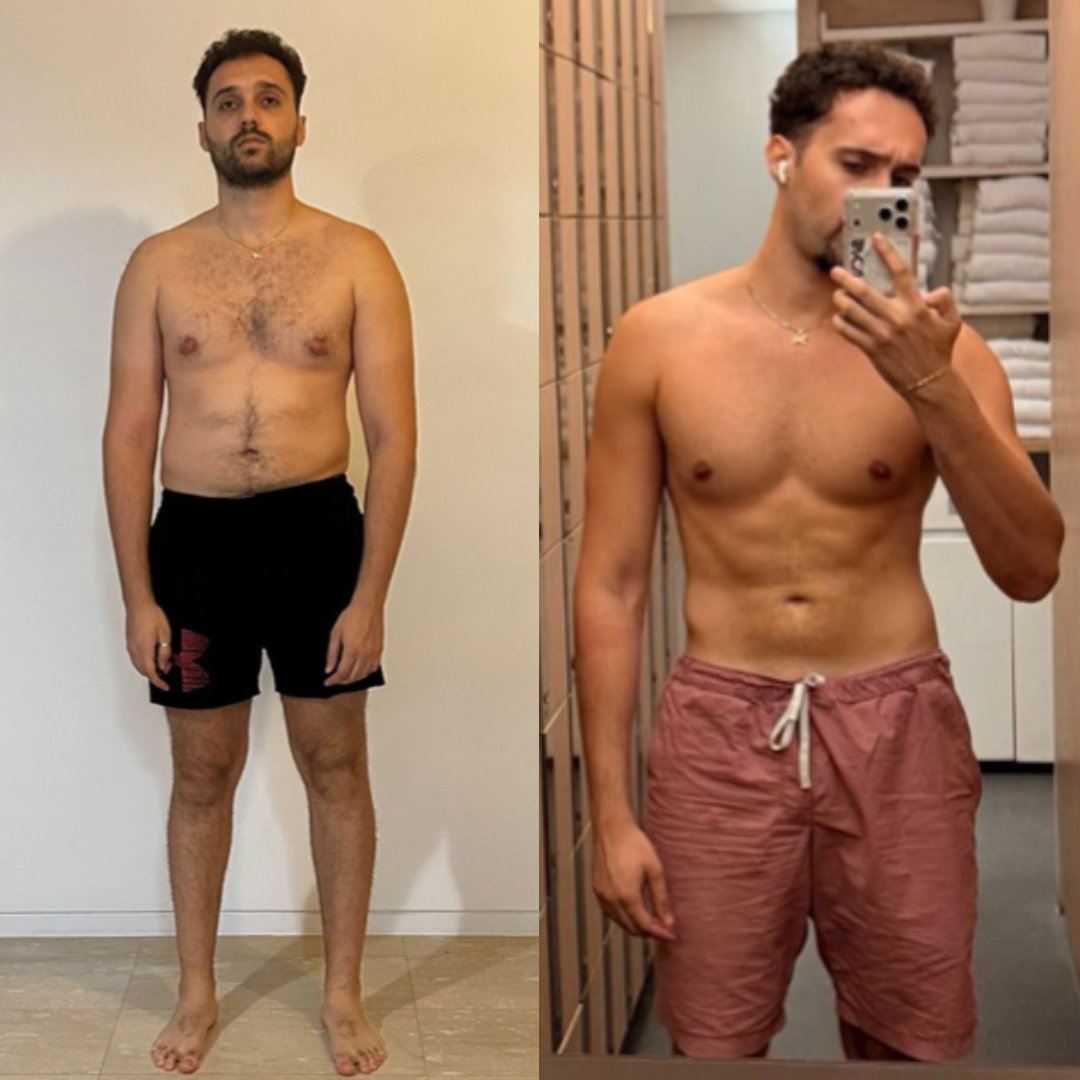 6D Fitness client transformation 1